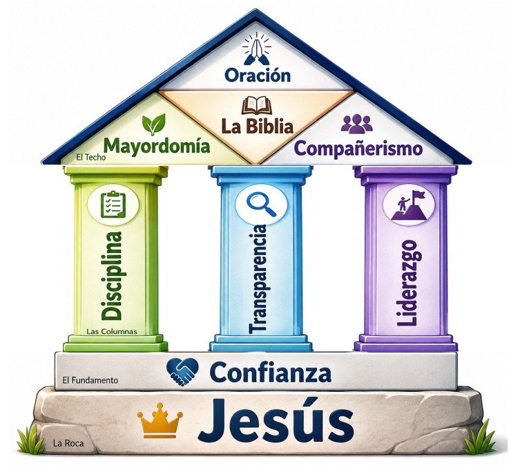 La casa de los principios: los fundamentos del modelo de grupos de ahorro de Manos Abiertas